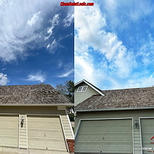 St Charles County Cedar Shake Roof Cleaned